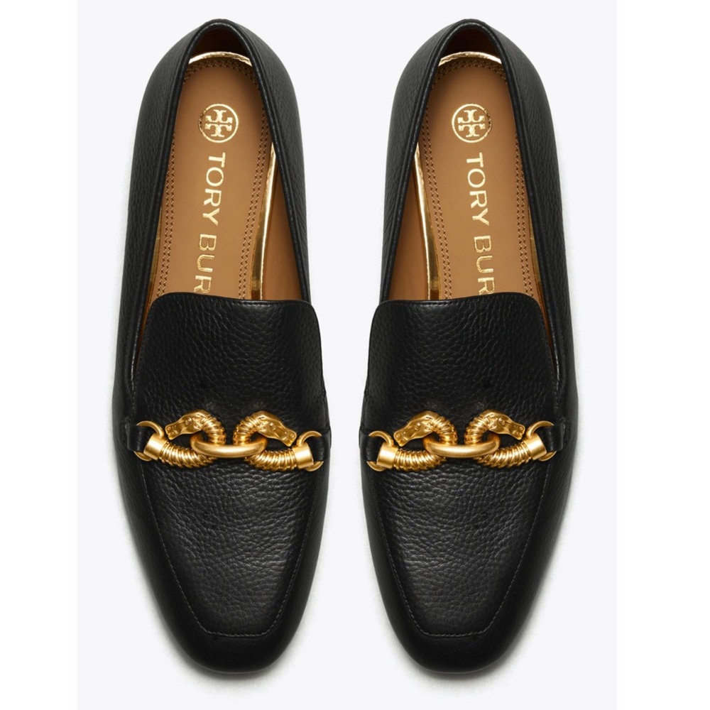 TORY BURCH JESSA LOAFER SIZE 11M BLACK NWT